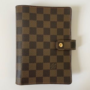 Louis Vuitton Agenda MM in Damier Ebene (Medium size)